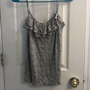 Black and White Cami